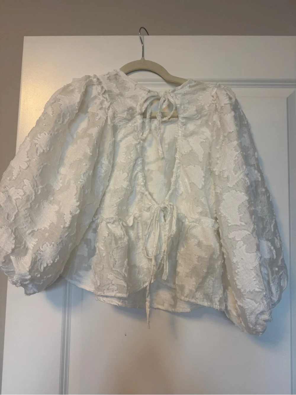 Free People Callie Open Back Top Euc Sz S